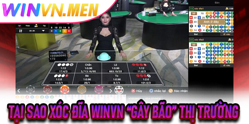 Tại Sao Xóc Đĩa Winvn “Gây Bão” Thị Trường