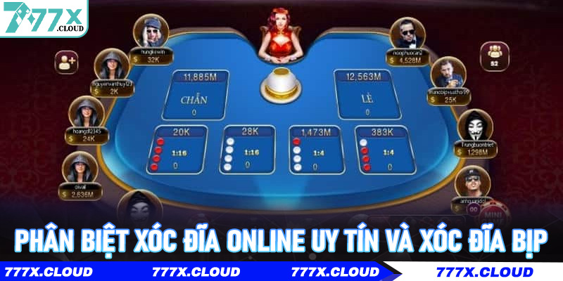 Phân biệt Xóc Đĩa Online uy tín và xóc đĩa bịp